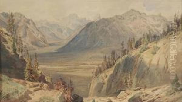 A Sunlit Panoramic View, Ettal - view 1