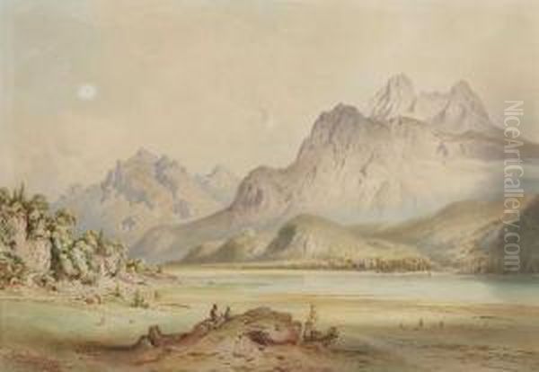 Blick Uber Den Schwansee Auf Schloss Hohenschwangau - view 1