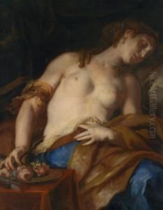 Cleopatra by Johann Michael Rottmayr