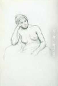 Carnet De Croquis - Etude De Modele by Ernest Rouart