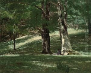 La Foret by Henri Rouart