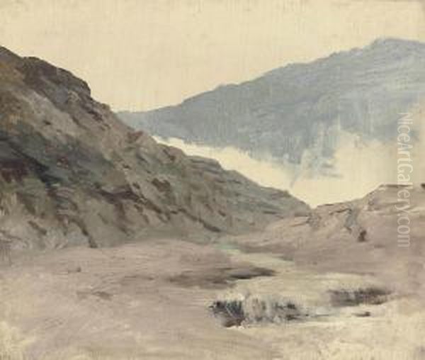 Daybreak Over The Caucasus - view 1