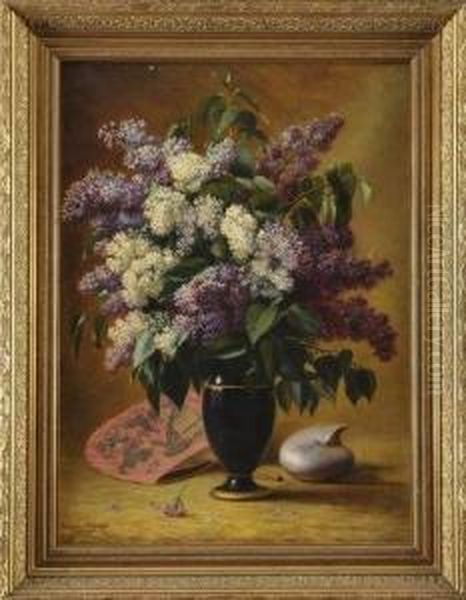 Bouquet De Giroflees Et Violettes - view 1