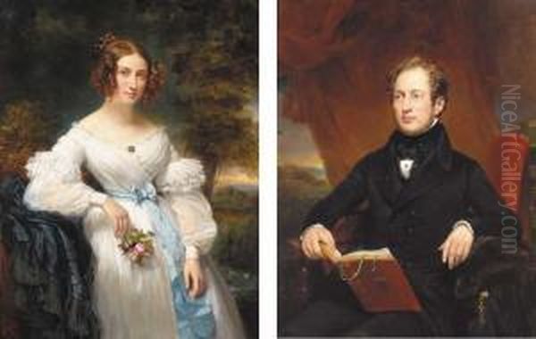 Portrait Of Madame Auguste Jacobe De Naurois - view 1