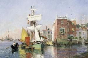 Venice by Gaston-Marie-Anatole Roullet
