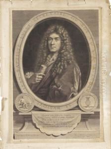 Ritratto Di Jean Baptiste Lully by Jean Louis Roullet