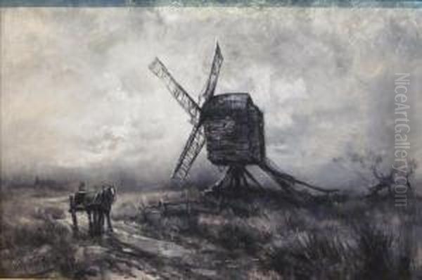 Windmill And Carthorse - view 1