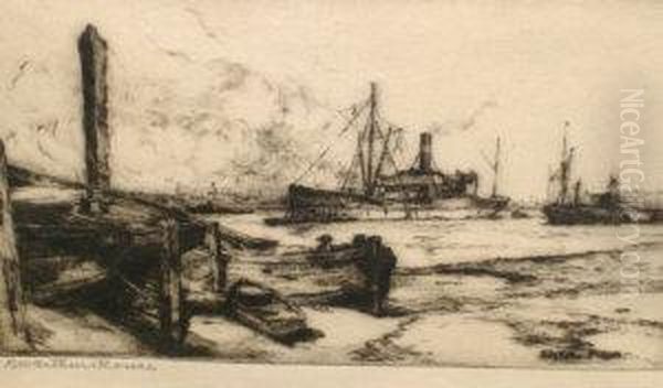 Steam Ships On The River - view 1