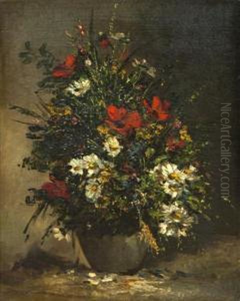 Still Life With Vase Of Flowers - view 1
