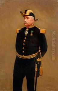 Bildnis Eines Belgischenadmirals by Charles Rousseau