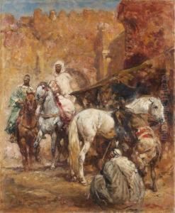 Caid Marocain Et Son Escorte