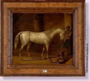 Dans Lecurie Du Sultan by Leon Rousseau