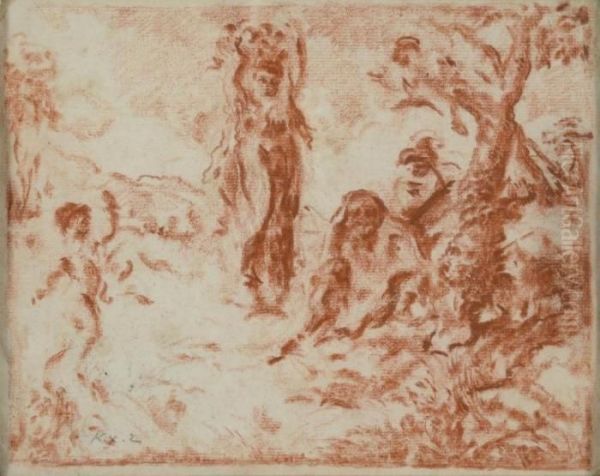 Porteuse Et Enfant Dans La Campagne - view 1