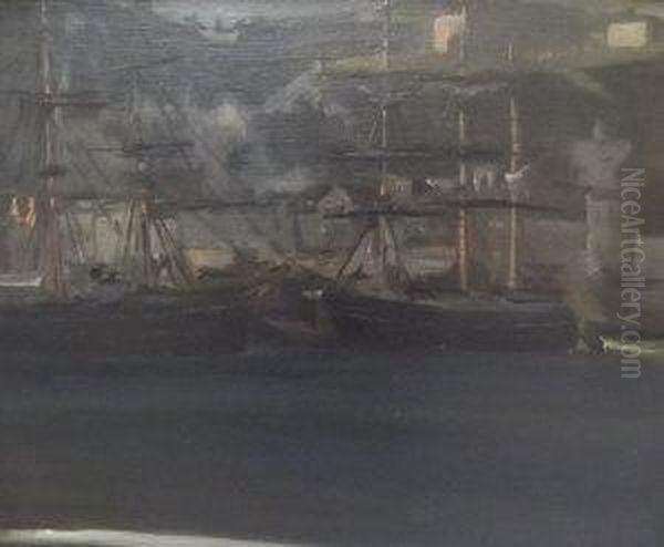 Boats In A Harbour - view 1