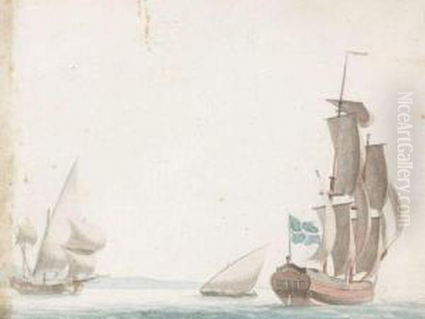Goelette Et Deux-mats - view 1