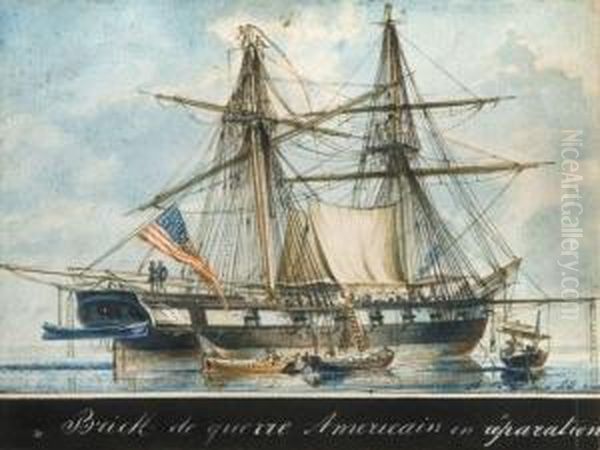 Brick De Guerre Americain En Reparation - view 1