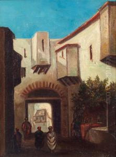 Personnages A L'entree Dela Ville - view 1