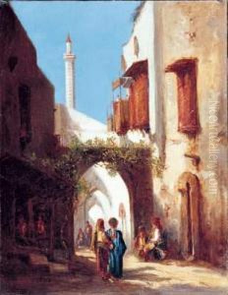 Scene De Rue En Orient - view 1