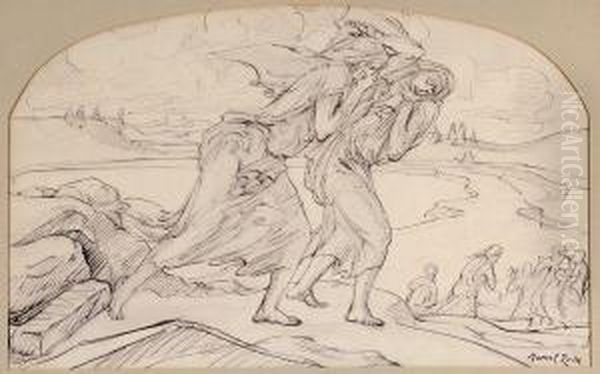 La Femme De Loth Fuyant Gomorrhe - view 1
