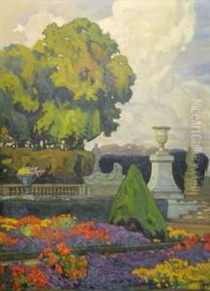 Vue Des Jardins De Versailles - view 1