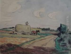 La Moisson by Joseph-Victor Roux-Champion