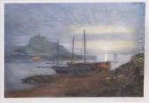 St Michael's Mount by Claude Hamilton Rowbotham