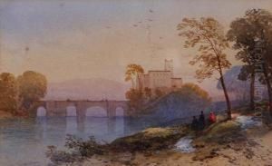 Continental River Landscapes, Possibly Namur, Belgium
