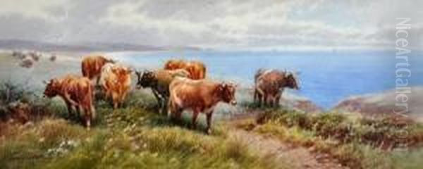 The Coast Near Thurlestone, South Devon - view 1
