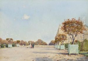 Versailles, October by Ernest Arthur Rowe
