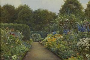 The Garden At Blair With Rose Beds