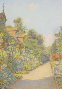 The Monk's Garden, Ashridge by Ernest Arthur Rowe