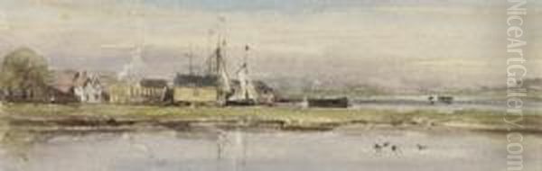 A River Estuary, Morning - view 1