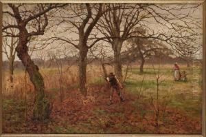 Arbete I Skogen by Sidney Grant Rowe
