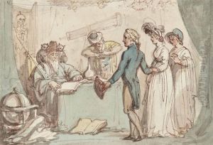 Cadwaller Assumes The Character Of A Fortune Teller