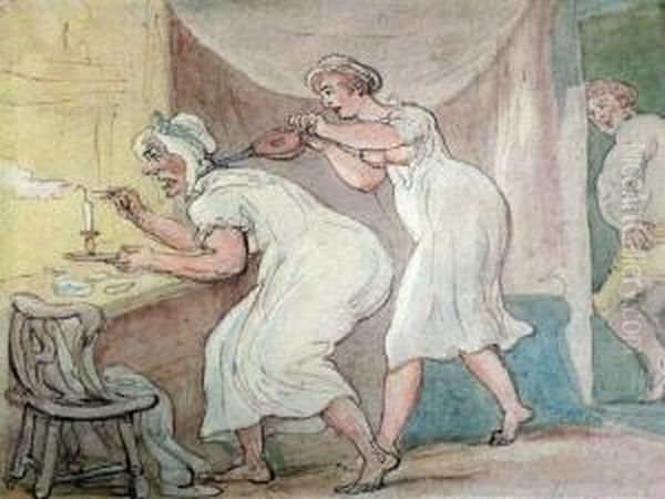 'the Old Duenna Outwitted - view 1