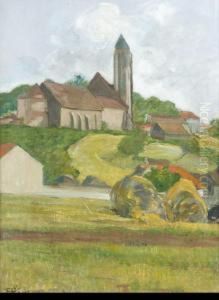 L'eglise De Village by Louis Roy
