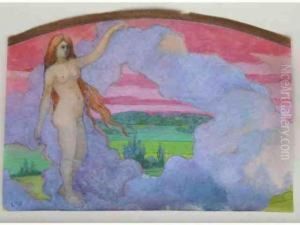 Scene Symboliste by Louis Roy