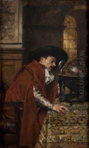 Le Geographe by Ferdinand Victor Leon Roybet