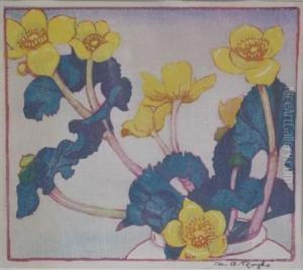 Two Woodblock Prints - view 1