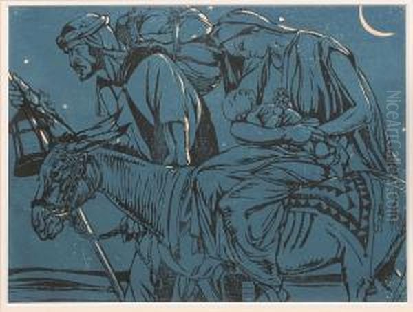 Holy Family - Flight Into Egypt - view 1