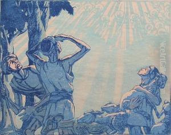 Angels Appearing To The Shepherds - view 1