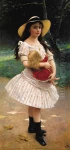 Young Girl With Doll by Lionel Noel Royer