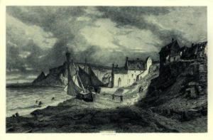 Port-en-bessin by Louis Royer