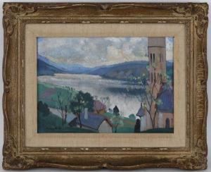 Vue Sur Le Lac by Andre Roz
