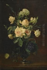 Blomsterstilleben by Dominique Rozier