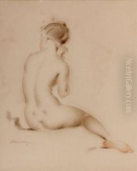 Jeune Femme Vue De Dos - view 1