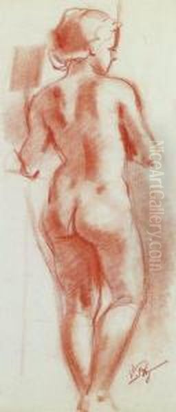 Femme Debout De Dos - view 1