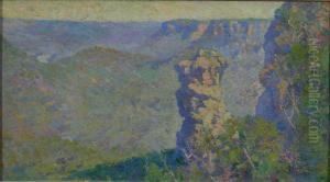 Orphan Rock, Blue Mountains by Anthony Datillo Rubbo