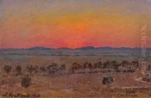 Coucher De Soleil A Carthage by Aleksandr Rubcov