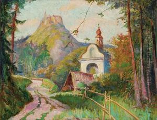 Chapel And Ruins - view 1